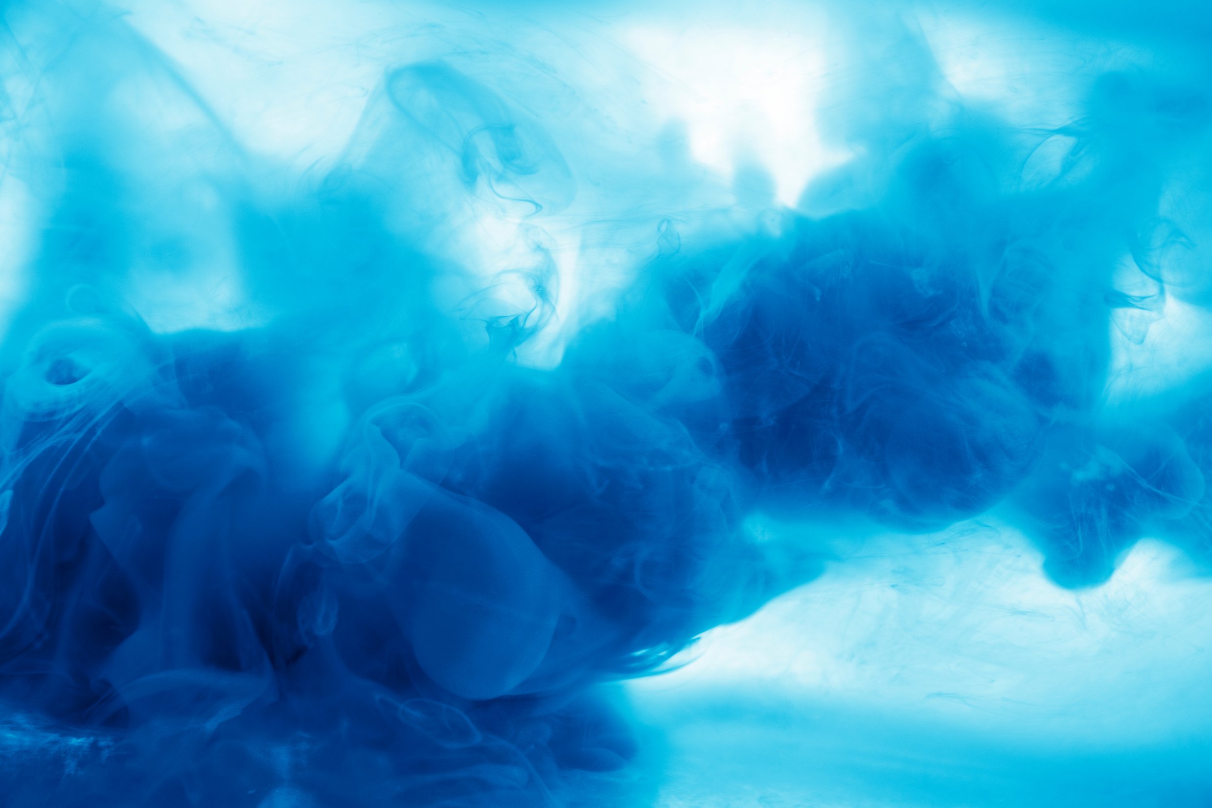 ink in water colorful abstract background smoke